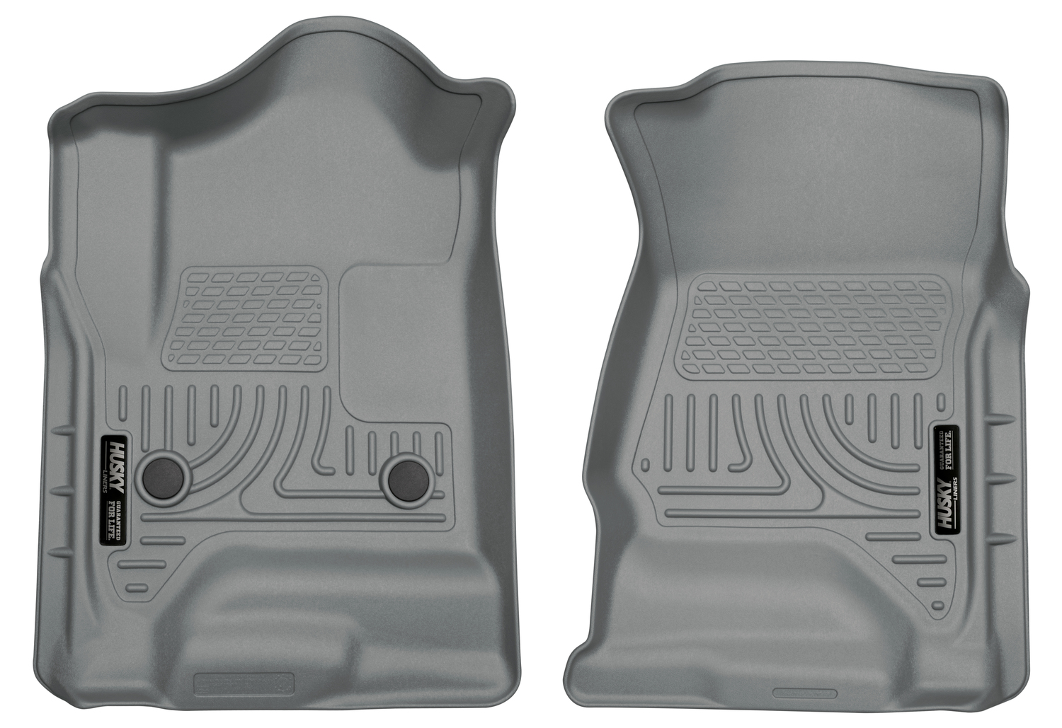 Husky Liners Front Floor Liners For 2015 2016 Cadillac Escalade Grey