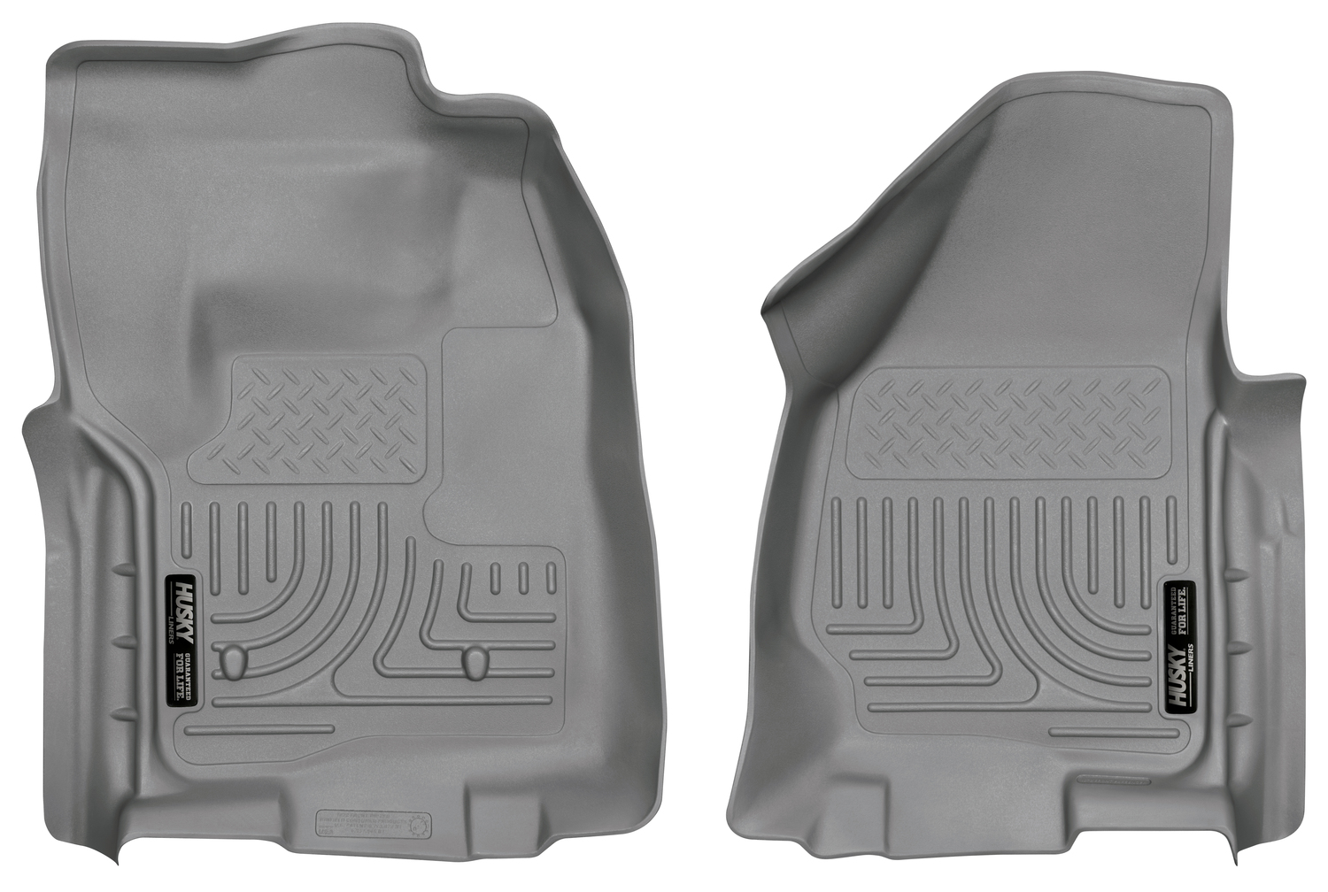 Husky Weatherbeater All Weather Floor Mats for Ford F250/F350 Super