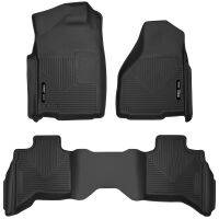 Front & 2nd Seat Floor Liners - Black