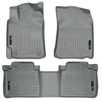 Front & 2nd Seat Floor Liners - Grey