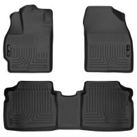 Front & 2nd Seat Floor Liners - Black