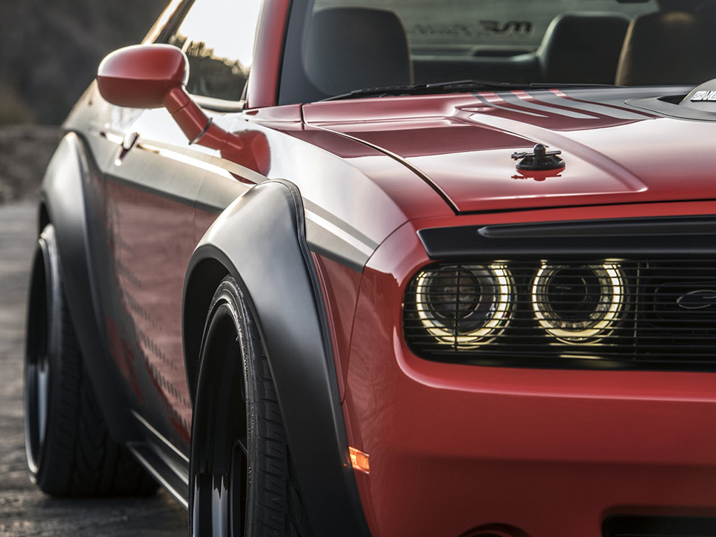 AVS Dodge Challenger Fender Flare Kit
