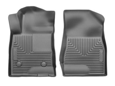 Husky Liners WeatherBeater Floor Liners For 2005-2015 Toyota Tacoma Double Cab - 2nd Row, 1-Piece Black