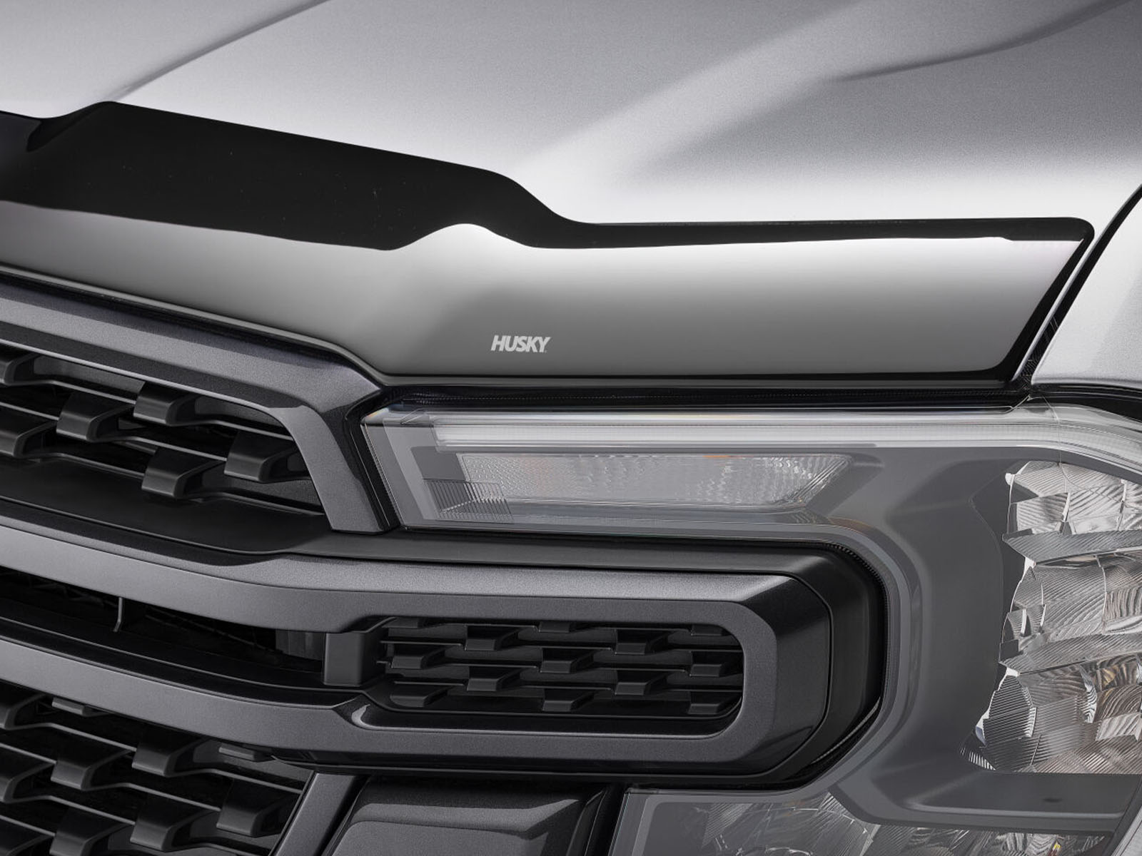 Husky Liners Smoke Aeroskin Low Profile Hood Protector 2842266