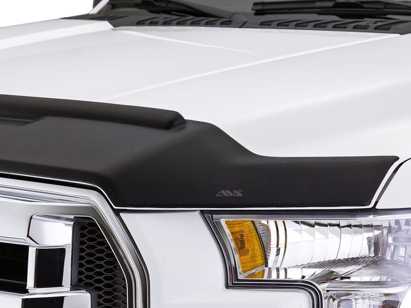 AVS Aeroskin II Hood Shield – Matte Black Textured Deflector For Trucks & SUVs, No-Drill Fit - View #11