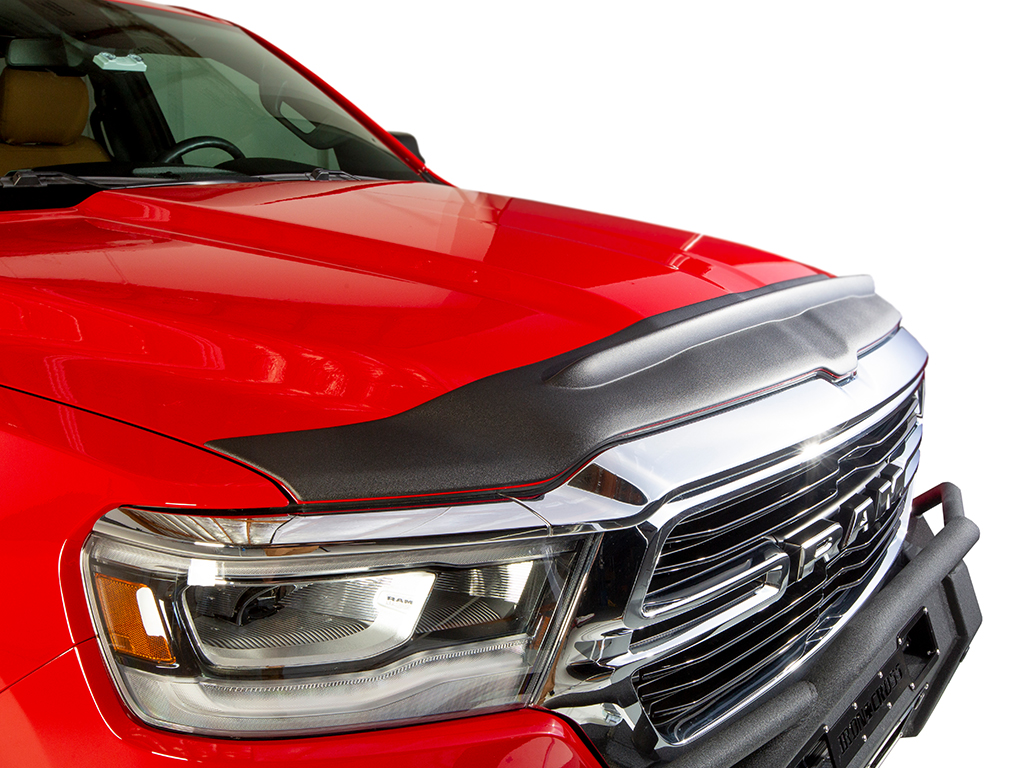 AVS AeroSkin II Matte Black Hood Protector 436163 | Husky Liners