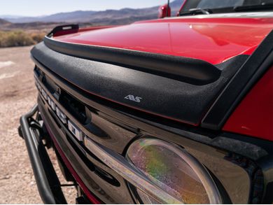AVS Aeroskin II Hood Shield – Matte Black Textured Deflector For Trucks & SUVs, No-Drill Fit - View #3