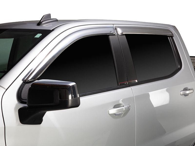 AVS Chrome Ventvisor Window Deflectors 684966 | Husky Liners
