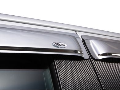 AVS Chrome Ventvisor Window Deflectors 684805 | Husky Liners