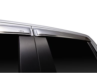 AVS Chrome Ventvisor Window Deflectors 684805 | Husky Liners