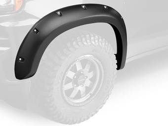 RealTruck Bushwacker Forge Fender Flares - Ghost