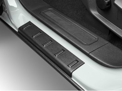 Husky Liners Trail Armor Rocker Panel Kit – Side Panels & Sill Plate Cover, 2874102