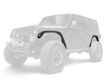 RealTruck Bushwacker Trail Armor Fender Flare Delete Kit - Ghost