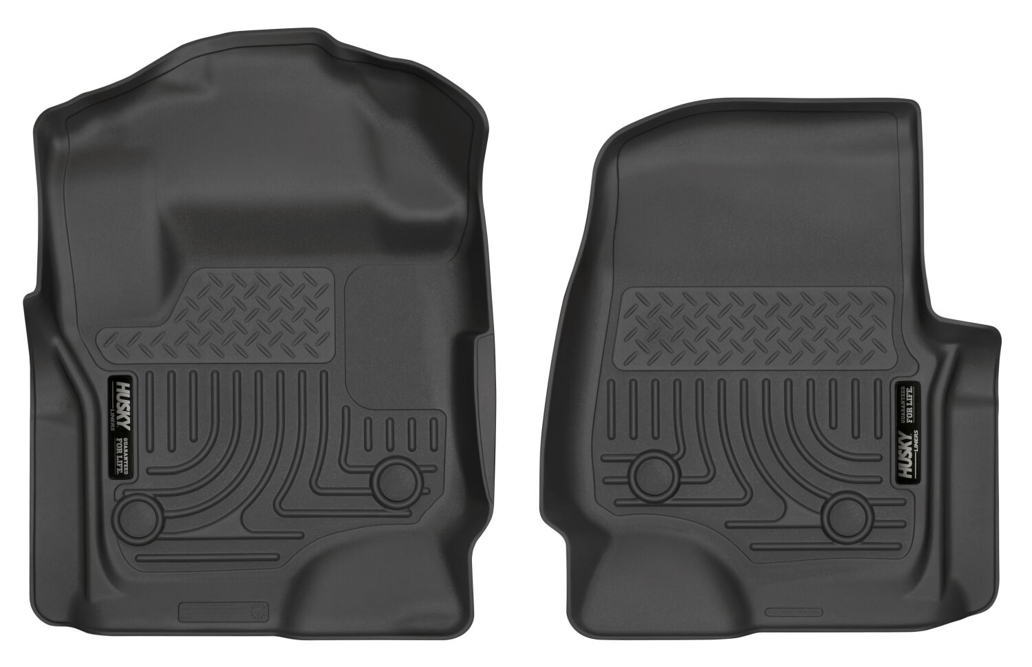 WHITING Hebert Pro Gradeスペックドバジャー Husky Liners WeatherBeater Front Floor Liners - 2 Piece 13321