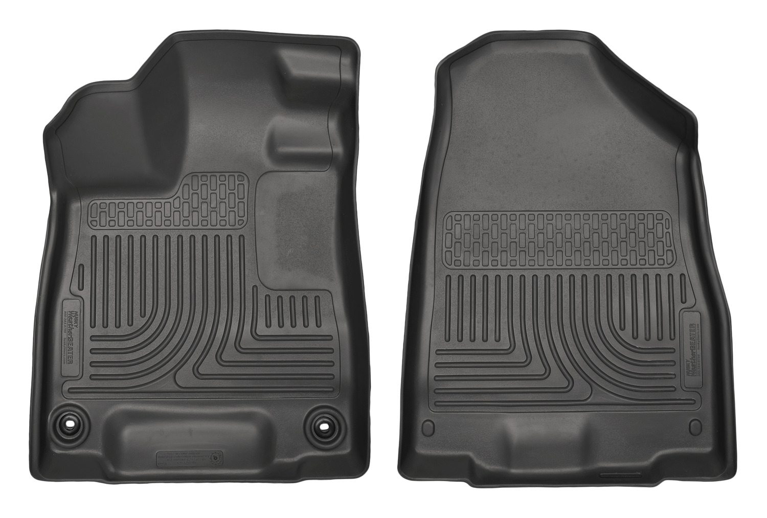 WEATHERHEADプレート Husky Liners WeatherBeater Front Floor Liners - 2 Piece