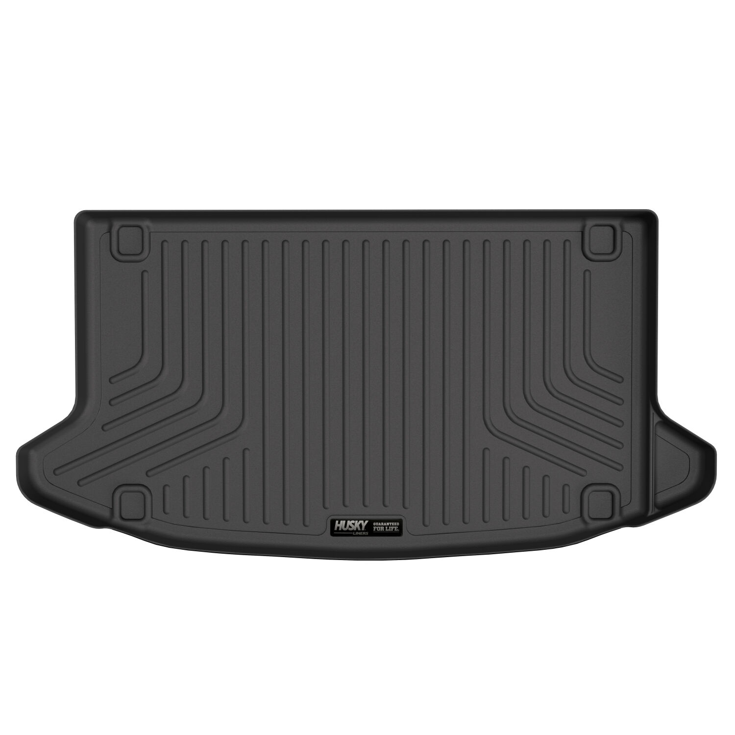 Husky Liners Weatherbeater Floor Mats For 2020-2024 Kia Soul - Front & 2nd Row, 3-Piece Set, Black