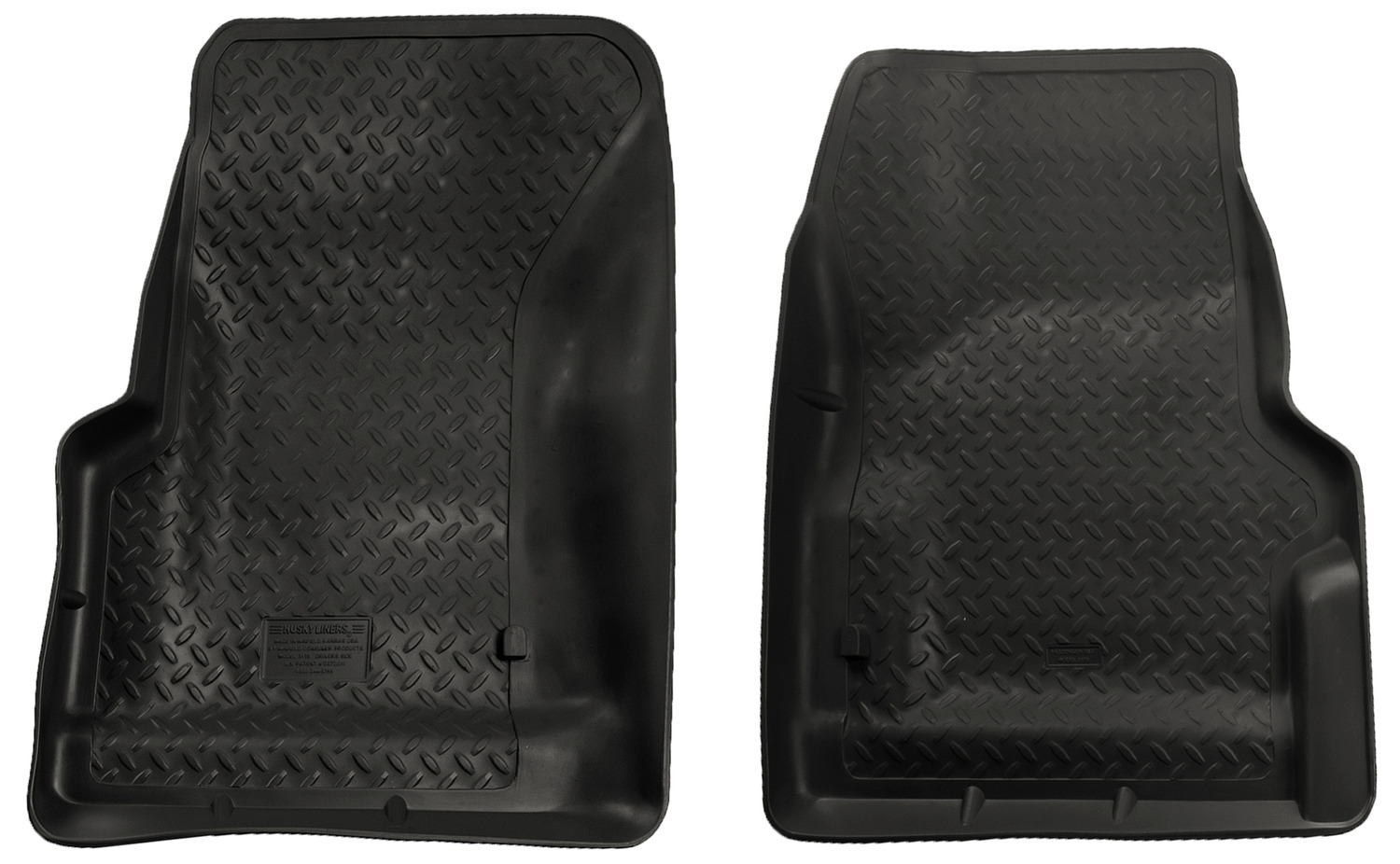 Husky Liners - 20531 2007-10 Jeep Wrangler 4ドア クラシックスタイル カーゴライナー ブラック : Husky Liners Classic Style Series | 2007 - 2010 Jeep