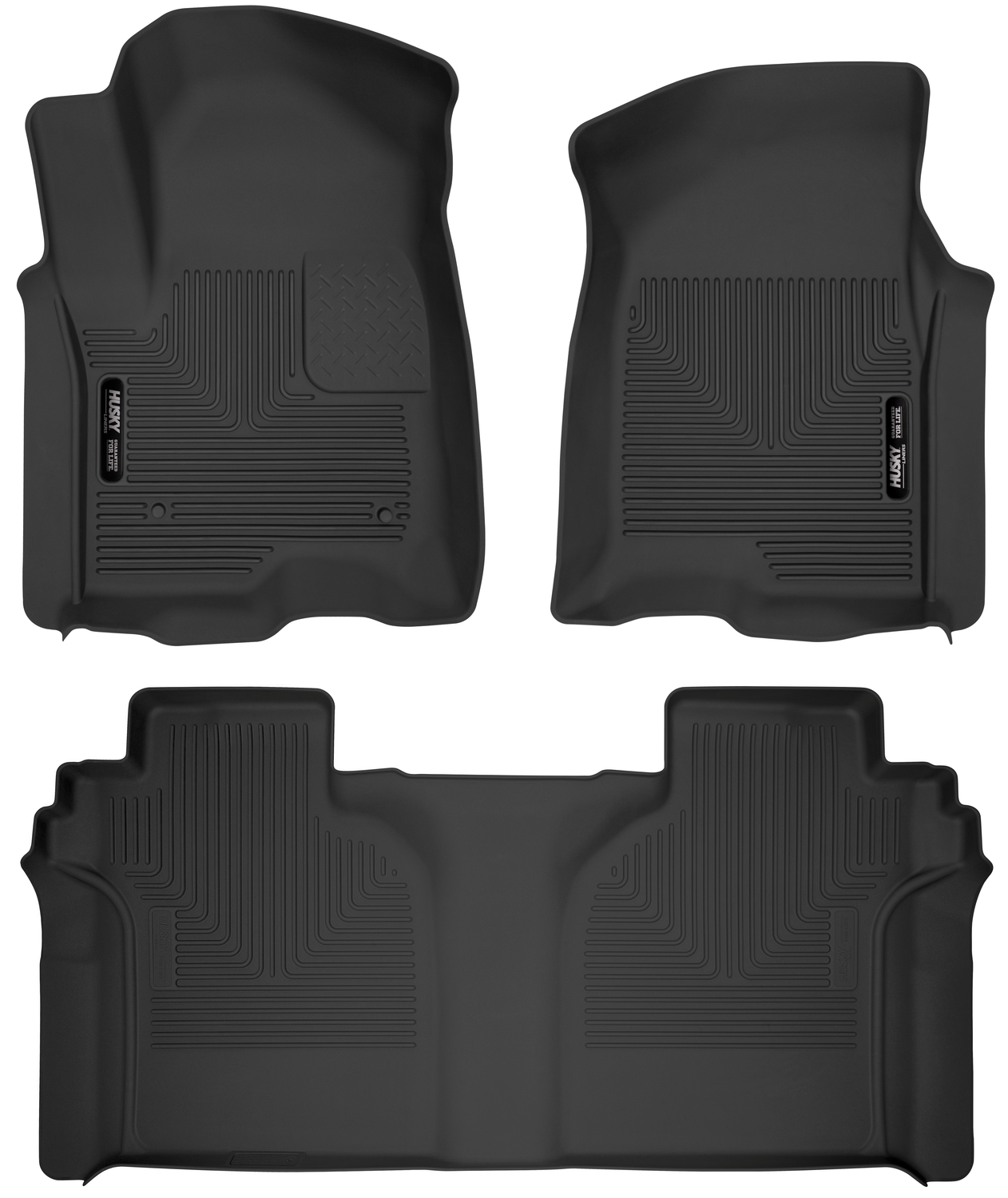 Husky Liners X-act Contour Front & Second Seat Floor Liners