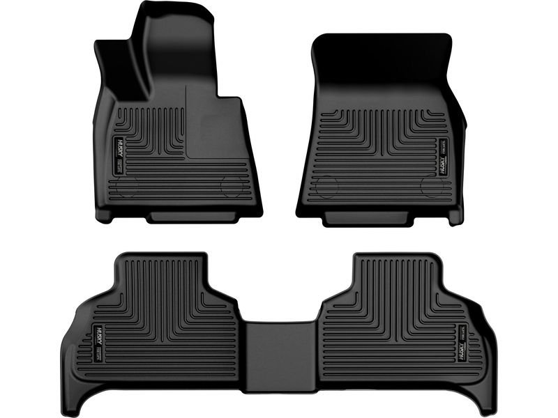 Husky Liners WeatherBeater 14 Mazda 3 Hatch&Sedan Front & Second Row Black Floor Liners