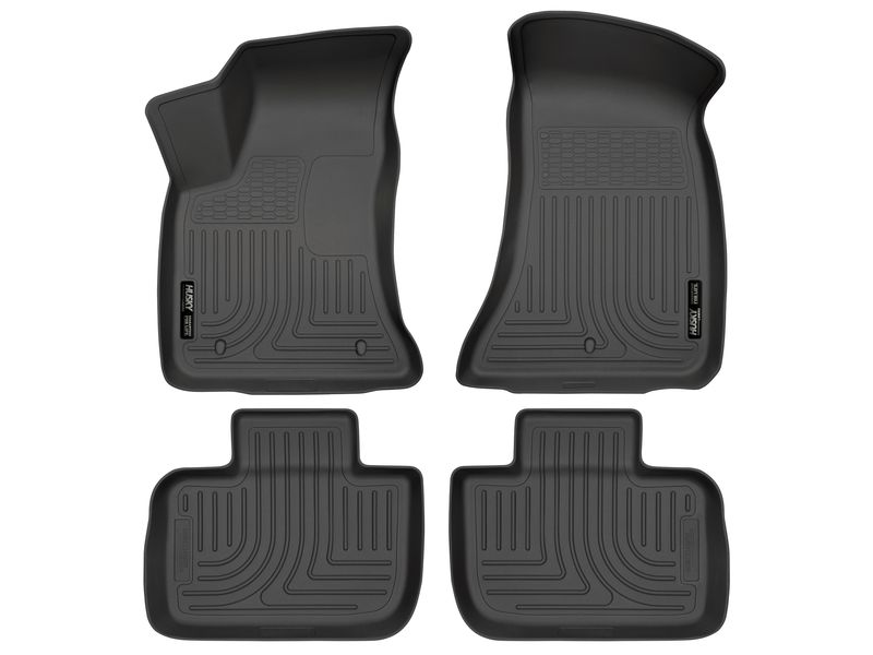 Husky Liners Weatherbeater Combo Front & 2nd Seat Floor Liners | Toyota Tacoma (05-13) (98951) main image 0