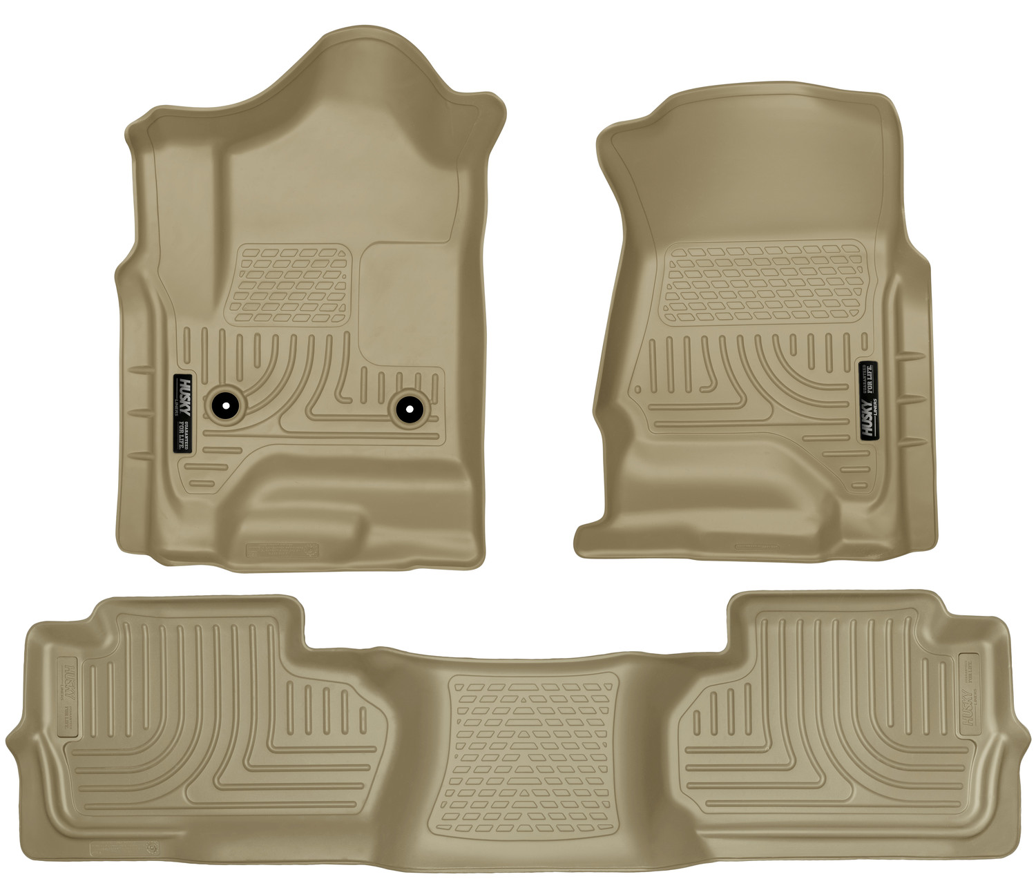 Husky Liners WeatherBeater Front & Second Seat Floor Liners - 3