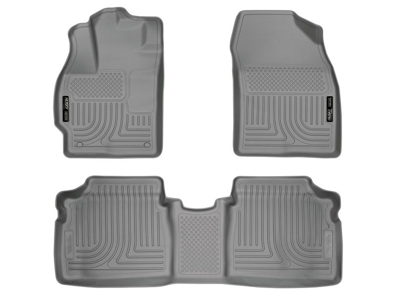 Husky Liners Weatherbeater Front And Second Seat Floor Liners 3 Piece 