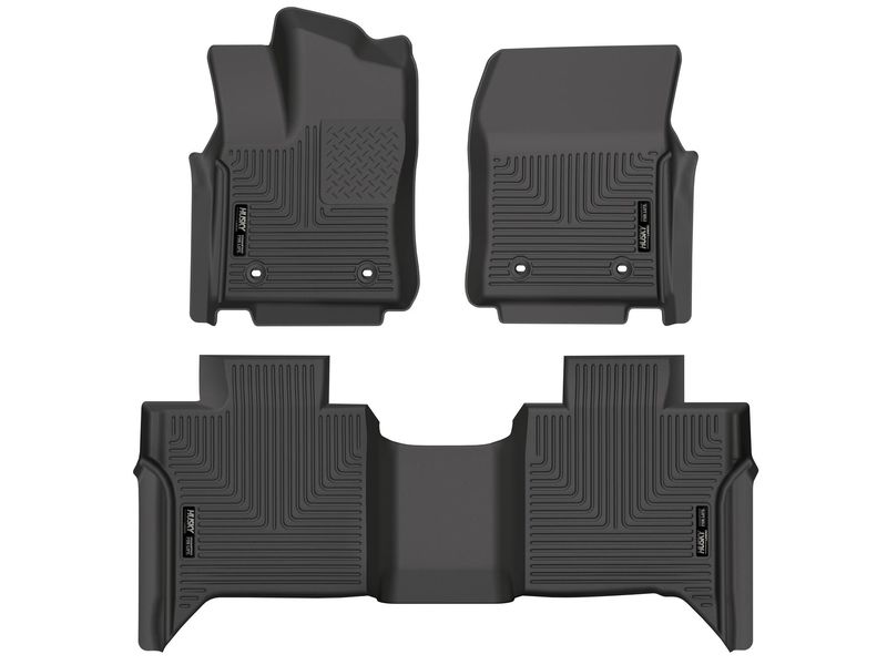 Husky Liners Weatherbeater Front & 2nd Row One Piece Floor Liners | Honda Accord (08-12) (98401) main image 1