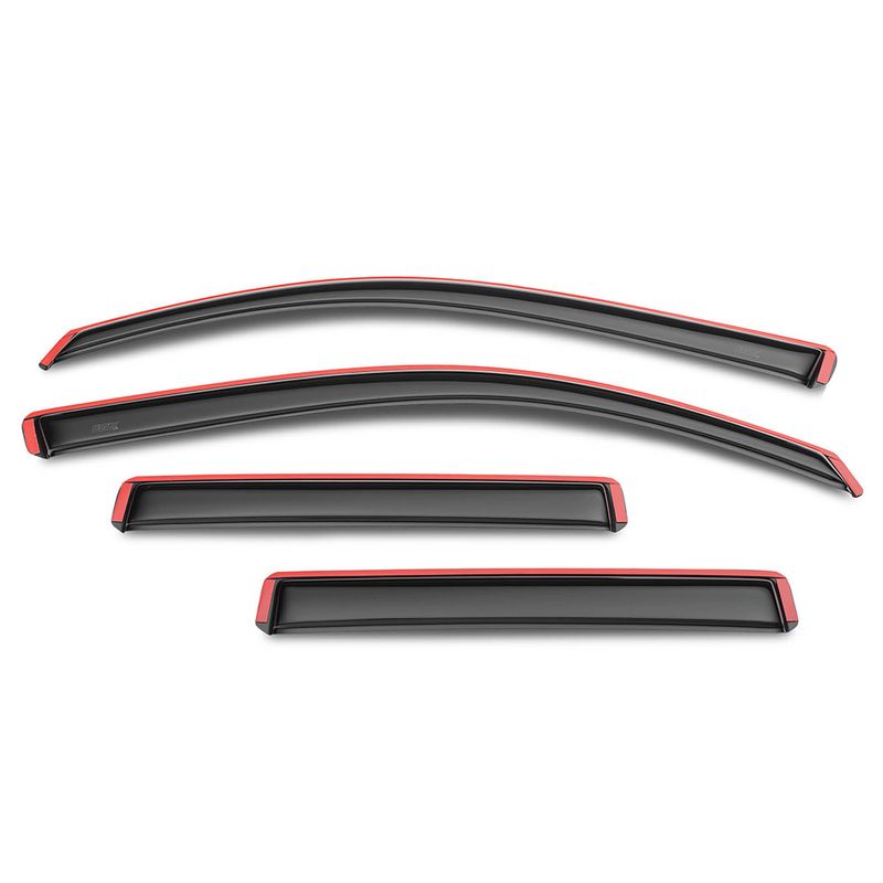 Husky Liners Select In-Channel Ventvisors Fits 2018-2026 Jeep Wrangler JL, 2020-2026 Gladiator (HUL-2834811)