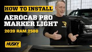 How to Install Husky Liners® AeroCab™ PRO Marker Light on a  2020 Ram 2500