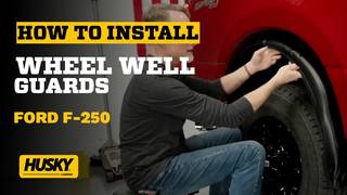 How to Install Husky Wheel Well Guards on a 2023 Ford F-250