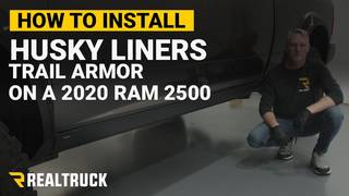 How to install the Husky Liners Trail Armor Rocker Panel on a 2020 Ram 2500